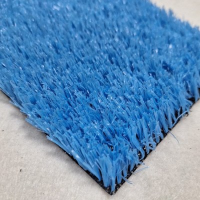 Искусственная трава Панама голубая